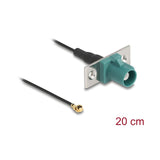 Delock Cable De Antena Fakra Z Macho A Mhf® I Macho 1,13 - 20 Cm