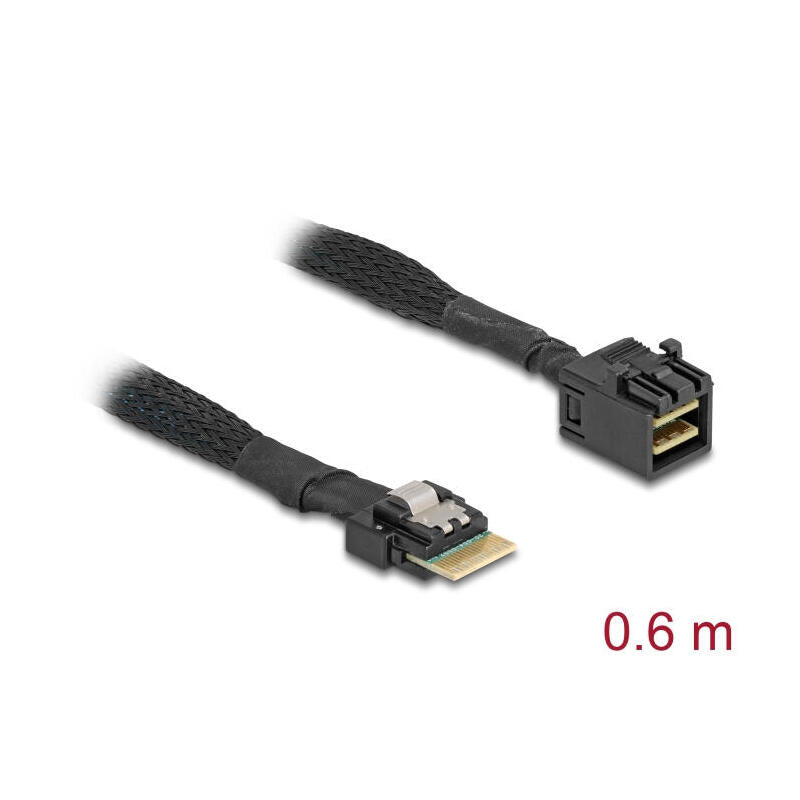 Delock Cable Mini Sas Hd Sff-8643 A Slim Sas Sff-8654 4i 60 Cm