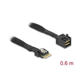 Delock Cable Mini Sas Hd Sff-8643 A Slim Sas Sff-8654 4i 60 Cm