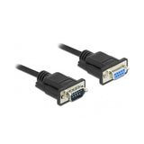 Delock Cable Seriell D-Sub9 3m M H Con Schmalem M-Caja