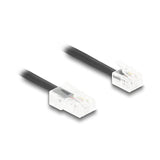 Delock Cable Telefónico/Cable En Espiral Rj11 St. A Rj45 St. 2m S.