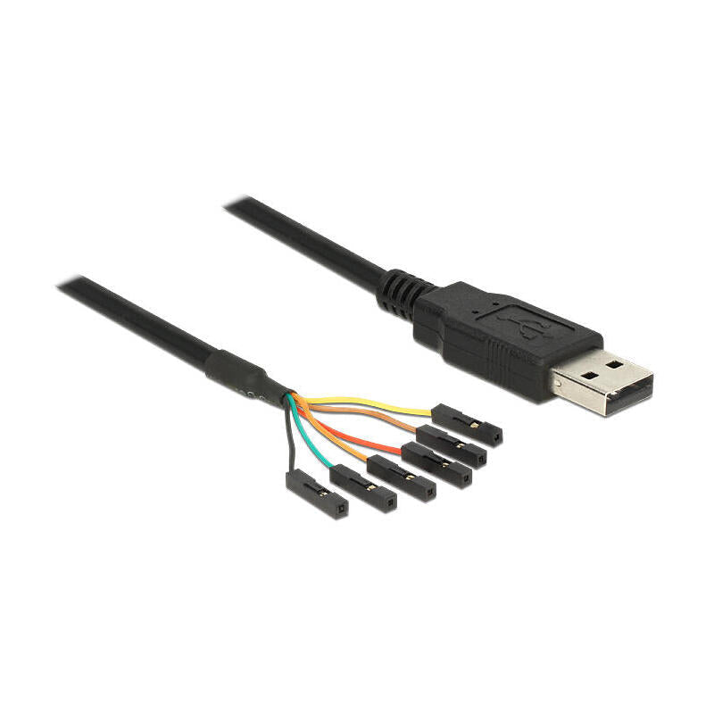 Delock Cable Usb 2.0 Macho > Ttl 6 Pin Hembra 1,80m (3,3 V)