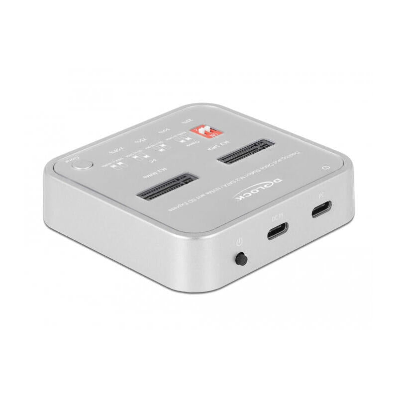 Delock Dockingmation M.2 Nvme Ssd + M.2 Sata Ssd Sd Express