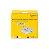 Delock Dockingmation M.2 Nvme Ssd + M.2 Sata Ssd Sd Express