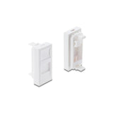 Delock Easy 45 H-Modulblende Para Keystone Modulo1 Port