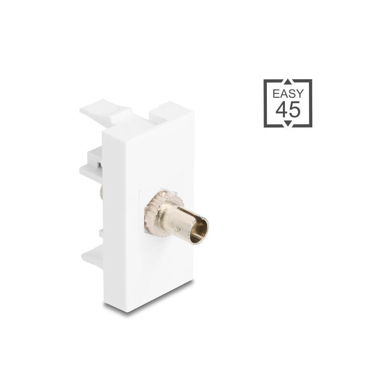 Delock Easy 45 Modulost Simplex Hembra A St Simplex Hembra Blanco