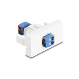Delock Easy 45 Moduloterminalblock A Terminalblock Blanco
