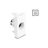 Delock Easy 45 Modulotoslink Hembra A Hembra Blanco
