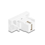 Delock Easy 45 Modulousb 2.0 Typ-A Hembra A Usb 2.0 Typ-A Hembra Blanco