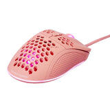 Deltaco Dm210 Gaming Maus Ultraleicht Rgb Usb Pink