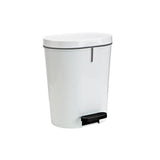 Denox Papelera Con Pedal 25l Blanca