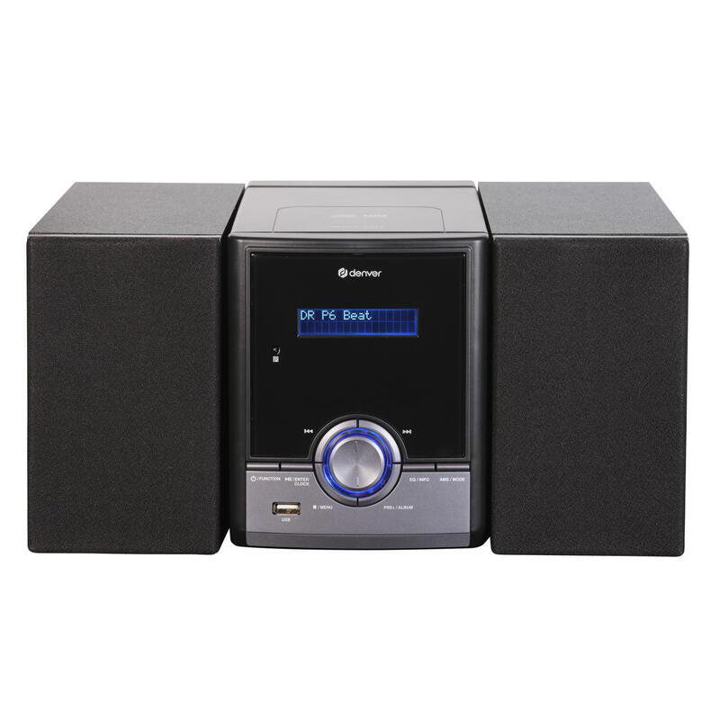 Denver Mda-285 Minicadena De Música Para Uso Doméstico 50 W Negro