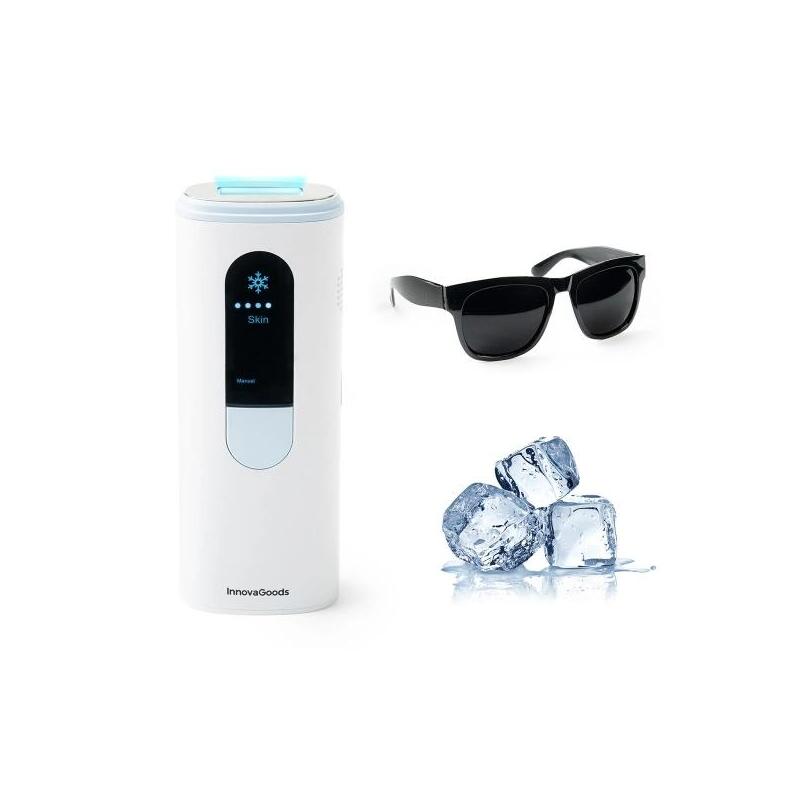 Depiladora Innovagoods Kulepil  De Luz Pulsada - Funcion Frio - Incluye Accesorios - Apagado Automatico - Cable 150cm -