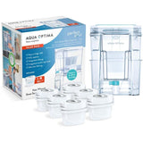 Depósito De Agua Filtrada Aqua Optima Wd1001 8.2l Incluye 6 Filtros