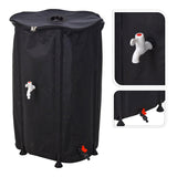 Depósito Plegable Recolector De Agua De Lluvia 250 L, Ø60 X 90 Cm