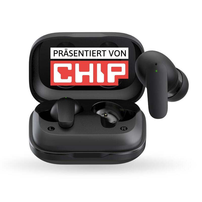 Der In-Ear Kopfhörer In Kooperation Mit Chip, Azultooth, Schwarz