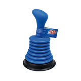 Desatascador Manual De Ventosa Azul, 19 X 11 X 11 Cm