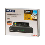 Descodificador Dvb-T2 Sintonizador Blow 4625fhd H.265 H.265 V2