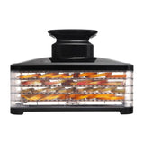 Deshidratador De Alimentos Eldom Sg520 De 400 W, Color Negro.
