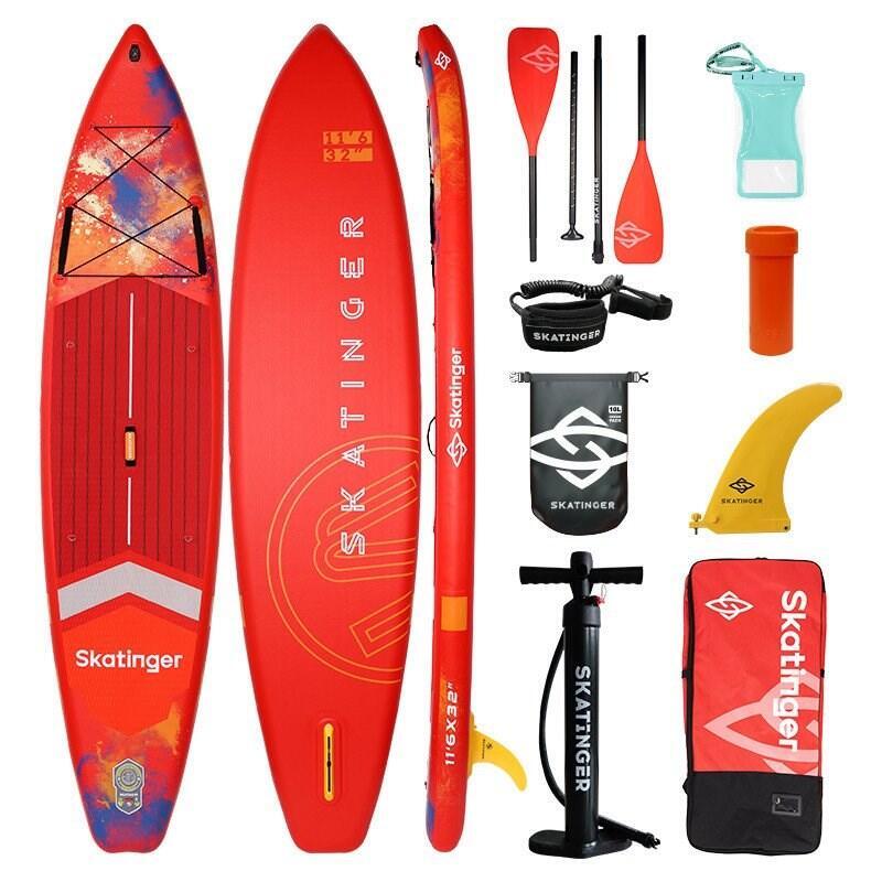 Deska Sup Skatinger Interstellar Red 350x81x15