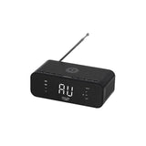 Despertador Adler Ad 1192b Alarm Clock With Wireless Charger, Black