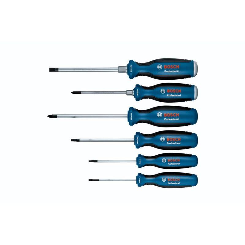 Destornillador Bosch 6pc Set Mix