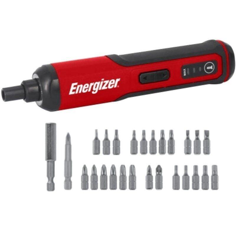 Destornillador Inalámbrico Energizer 3gs01 26 Puntas
