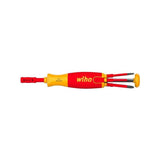 Destornillador Wiha Con Cargador De Puntas Liftup Electric (Rojo/Amarillo, 7 Partes)