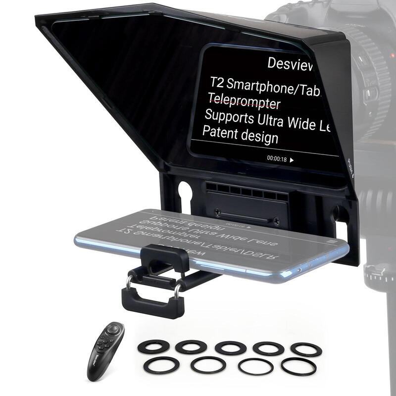 Desview T2 Negro Universal Teleprompter
