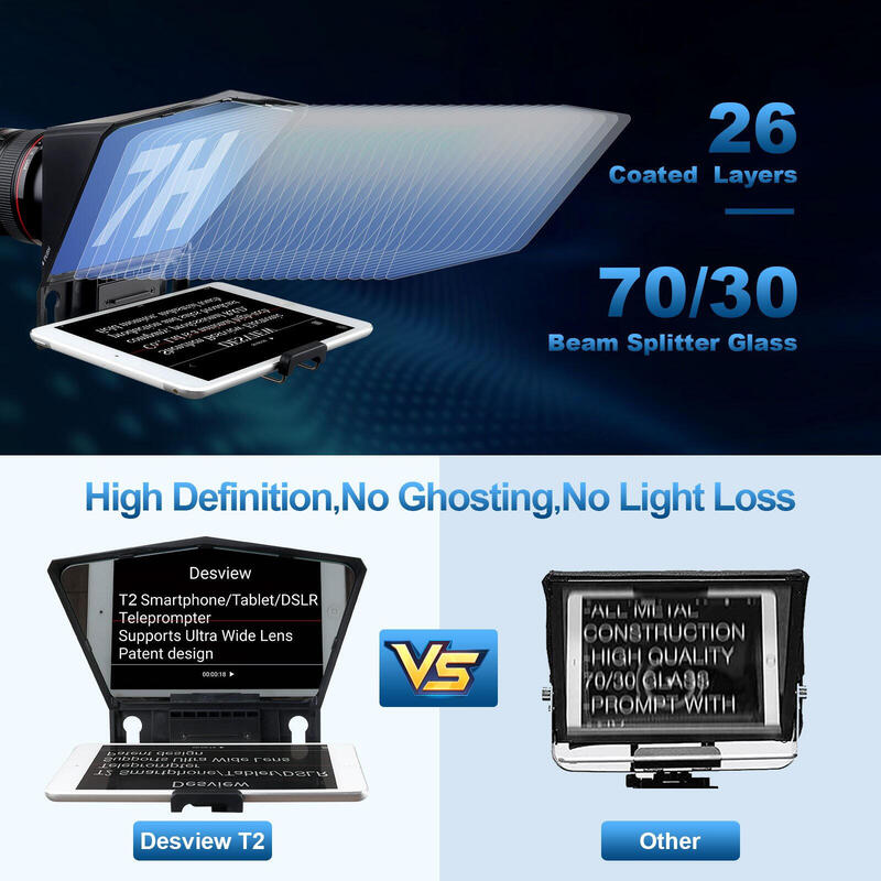 Desview T2 Negro Universal Teleprompter