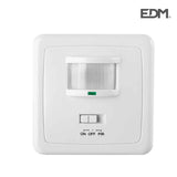 Detector De Movimiento De Empotrar 160° Deteccion 9m Edm