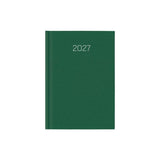 Deusto Agenda Anual D07 58-Premium 14.5x20.5cm Dp 607-Verde Metal 2027