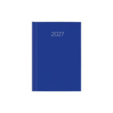 Deusto Agenda Anual D07 58-Premium 14.5x20.5cm Dp 839-Azul Reflex 2027