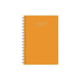 Deusto Agenda Anual D08 Wire´O 58-Premium 14.5x20.5cm Dp 176-Amarillo 2027