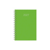 Deusto Agenda Anual D08 Wire´O 58-Premium 14.5x20.5cm Dp 179-Verde 2027