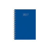 Deusto Agenda Anual D08 Wire´O 58-Premium 14.5x20.5cm Dp 226-Azul 2027