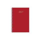 Deusto Agenda Anual D08 Wire´O 58-Premium 14.5x20.5cm Dp C21-Rojo 2027