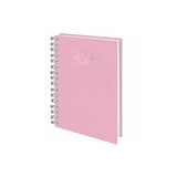 Deusto Dietario-D08 Base Wire'O 58-Premium 14.1x20.5cm Dp B23-Rosa 2026