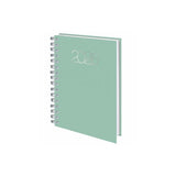 Deusto Dietario-D08 Base Wire'O 58-Premium 14.1x20.5cm Dp B26-Verde 2026