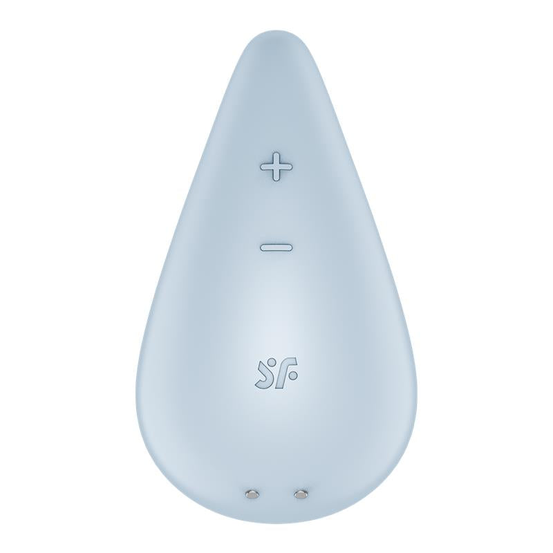 Satisfyer - Dew Drop Vibrador Lay-On Azul