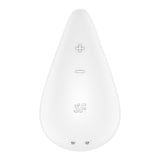 Satisfyer - Dew Drop Vibrador Lay-On Blanco