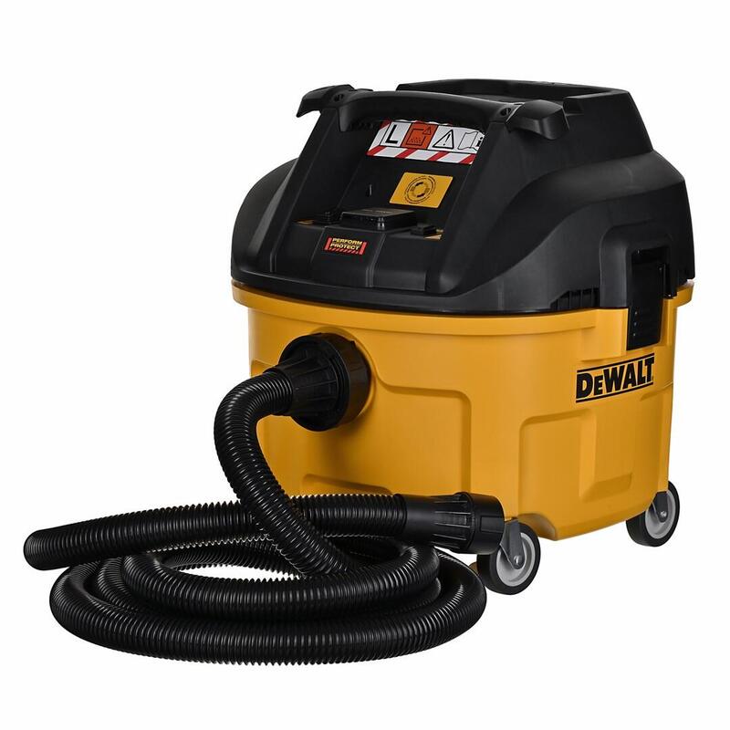 Dewalt Dwv901l Extractor De Polvo Negro, Amarillo 30 L 1400 W