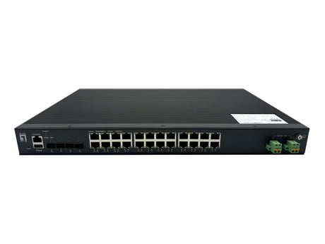 EAN 4015867240694 - LevelOne IXP-2871 switch Gestionado L2+ Gigabit Ethernet (10/100/1000) Energía sobre Ethernet (PoE) Negro imagen 1