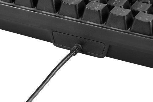 Deltaco Dk240 Mini 60% Gaming Tastatur Semi-Transparent