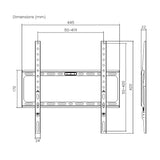 EAN 8435739903544 - AISENS WT75F-389 soporte para TV 190,5 cm (75") imagen 7