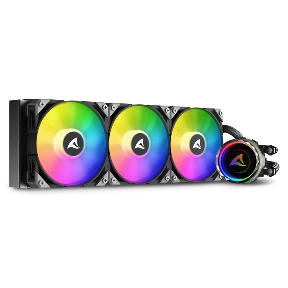 Sharkoon Refrigeracion Liquida S90 Rgb 3 Ventilador 360mm Negro