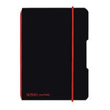 Herlitz 11361599 Cuaderno Y Block A6 40 Hojas Negro