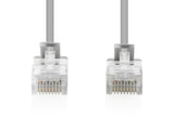 Cat 6 U-Utp Slim Cable De Red, 0,5 M, Grau