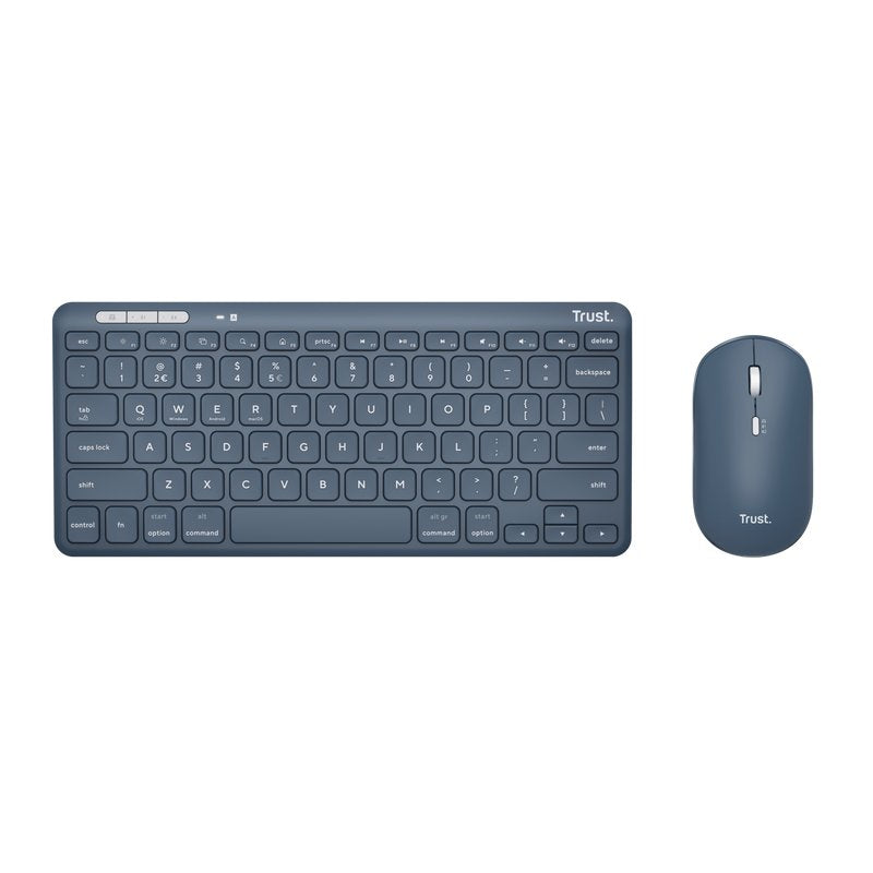 Keyboard +Mouse Wrl Lyra/Blue 24937 Trust