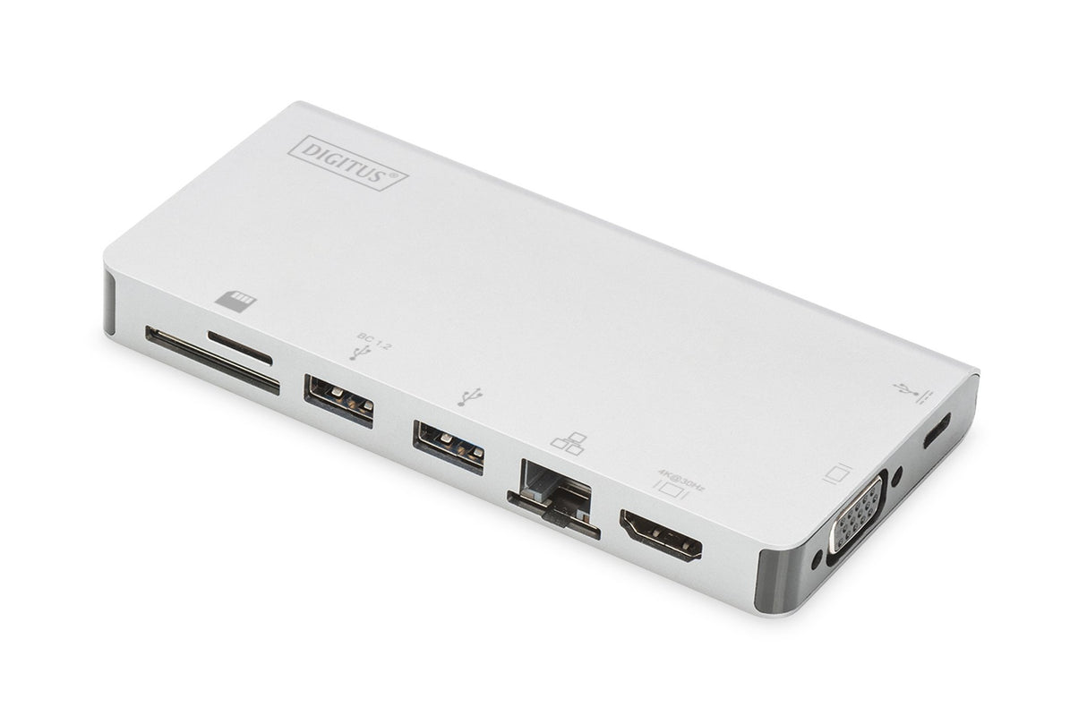 EAN 4016032450443 - Digitus DA-70866 base para portátil y replicador de puertos Alámbrico USB 3.2 Gen 2 (3.1 Gen 2) Type-C Pl imagen 1